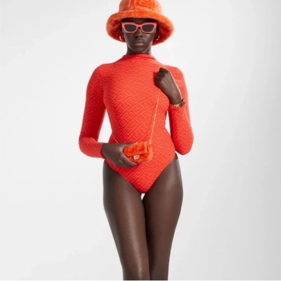NEVER WORN Fendi x Skims Bodysuit - Picture 1 of 7